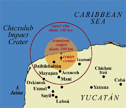 Mapa de la ubicacion del Crater